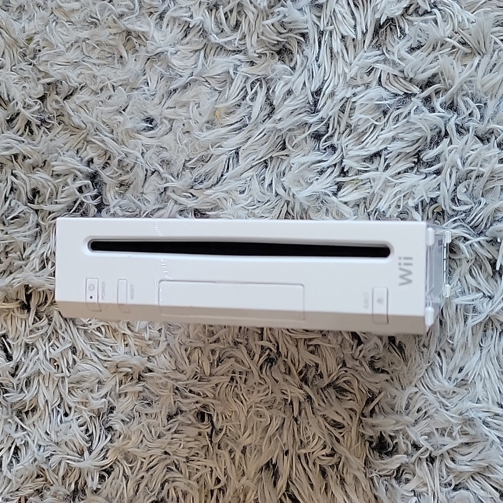 2 Nintendo Wii Black and white with accessories